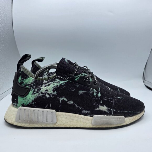 adidas NMD_R1 Primeknit 2018 Mint Marble Mens Size 9 Athletic Shoes Walking Run - Picture 12 of 13